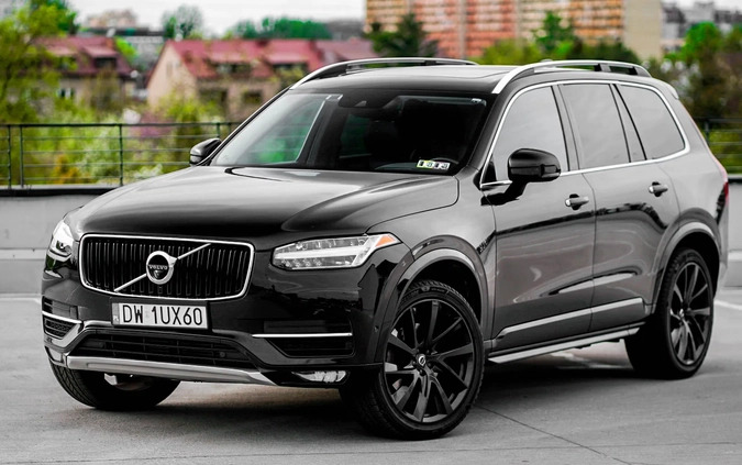 Volvo XC 90 cena 125000 przebieg: 84000, rok produkcji 2018 z Wrocław małe 596